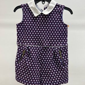 Janie and jack 2t romper with gold zippers